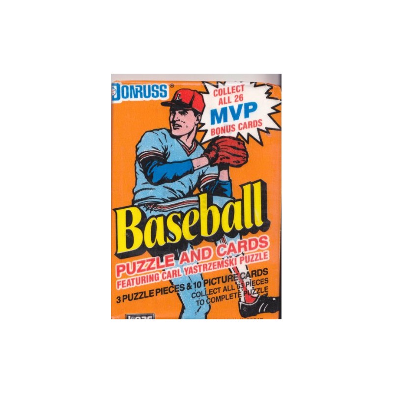 Donruss 1990 Baseball Puzzle and Cards (1 Wax-Pack)