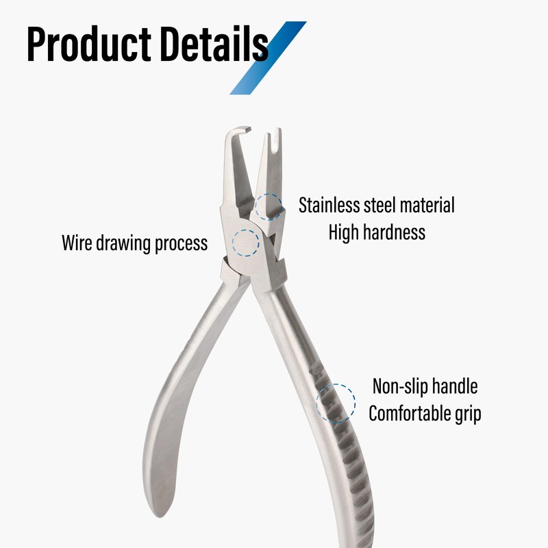 Dhoptical Eyeglasses Frame Pliers, Unload Push in Nose Pad Plier
