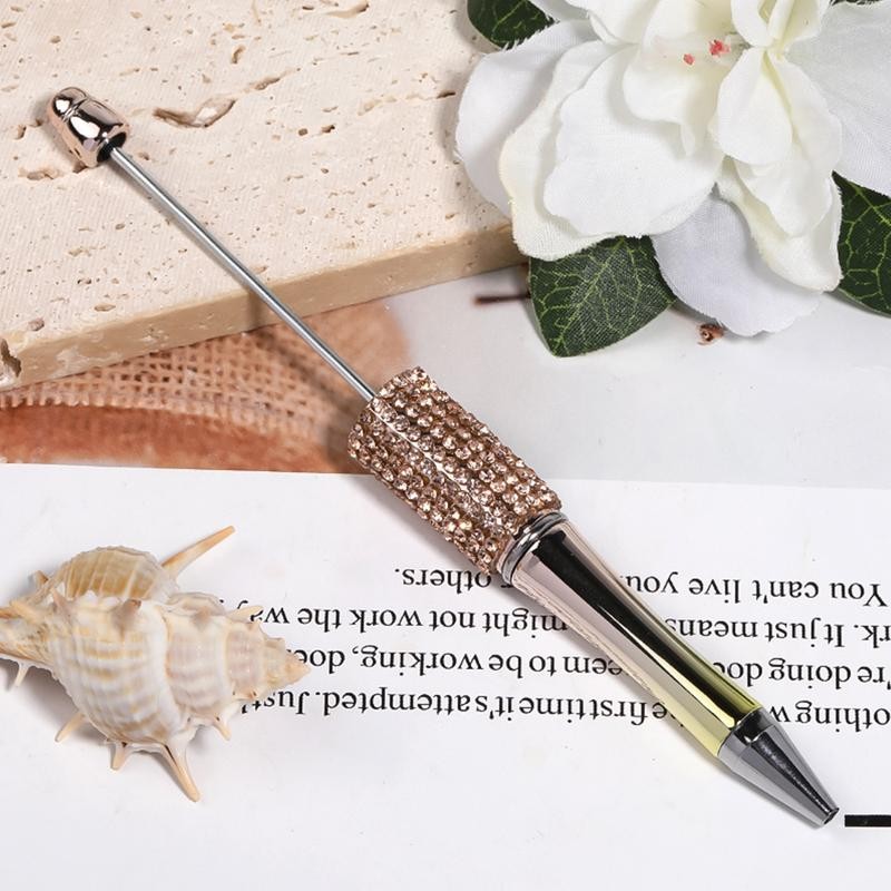 【P2】 (Pen has GAP on wrap) Qty 5 Standard Rhinestone