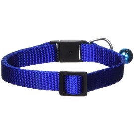 Guardian Gear Nylon Cat Collar, 8-12-Inch, Blue