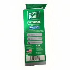 Opti-Free Pure Moist Hydra Glyde Contact Solution 10oz