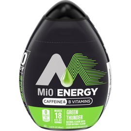Mio Energy Liquid Water Enhancer, Green Thunder, 1.62 OZ, 6-Pack