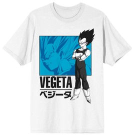 Vegeta Dragon Ball Z Shirt - White 5XL Tee