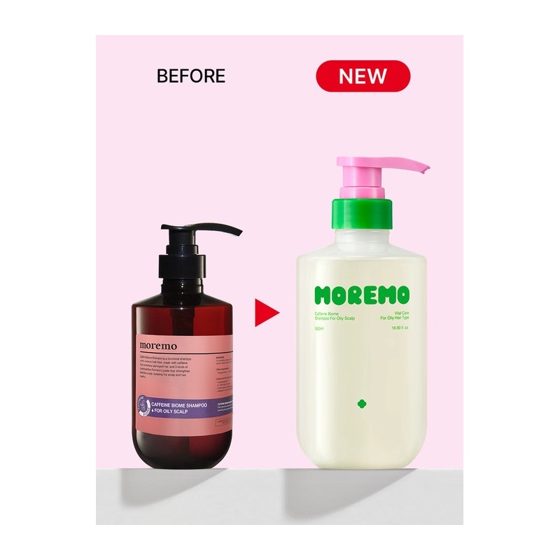 Caffeine Biome Hair Loss Relief Shampoo for Oily Skin 500ml
