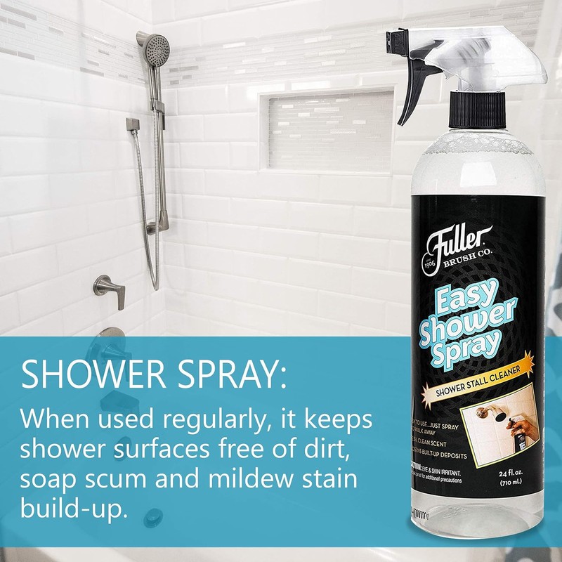 Fuller Brush Easy Shower Spray - No Scrub Shower Cleaner