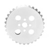 2 Sets Bevel Gear Zinc Alloy Aluminum Bearing 22mm Industrial
