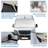 luolety Front Windscreen Wrap Cover for Ford Transit Custom 2012-2022,