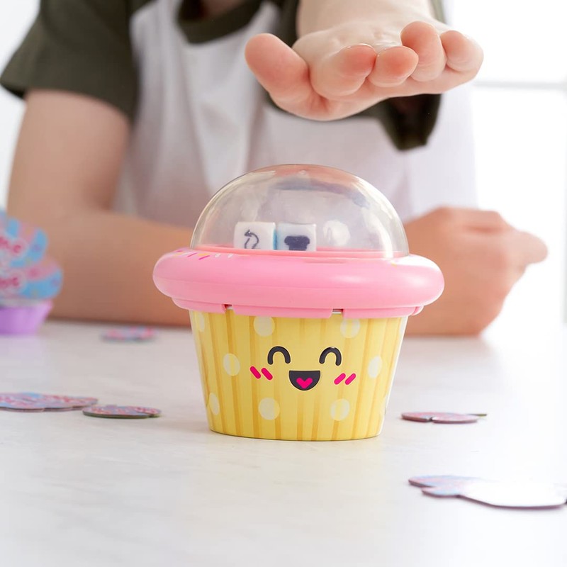 Bizak Push & Play Cupcake Game with Reflections and Skill