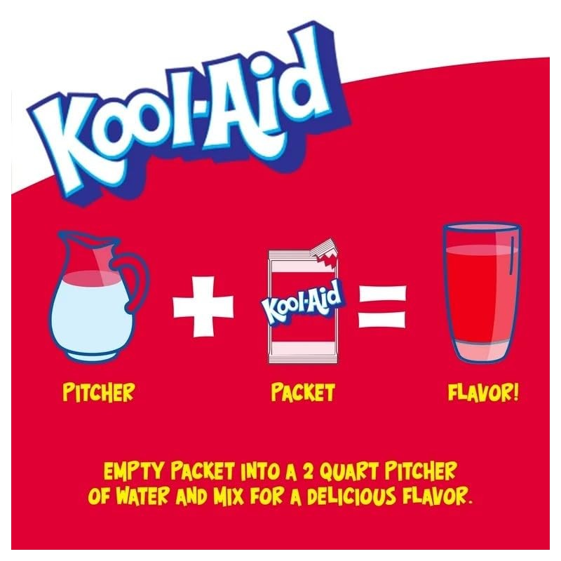 Kool-Aid Flavor Sachets (PACK OF 12) RANDOM MIX FLAVOURS.