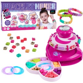 Cmiolacuna Make Your Own Bracelets, Jewellery Crafts Girls, Craft Set Children from 6 Years, Friendship Bracelets Make Yourself, Girls Gifts 5 6 7 8 9 10 11 12 Years