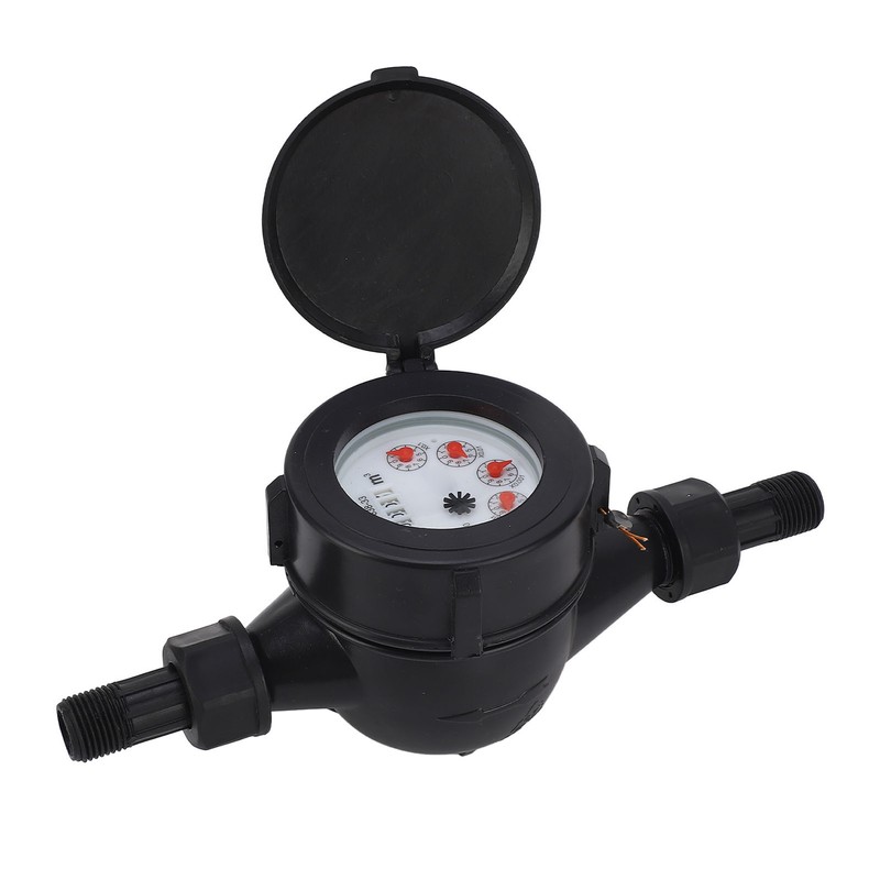 Water Meter Dry Flow DN15 Indoor Outdoor 15mm Magnetic Coupling