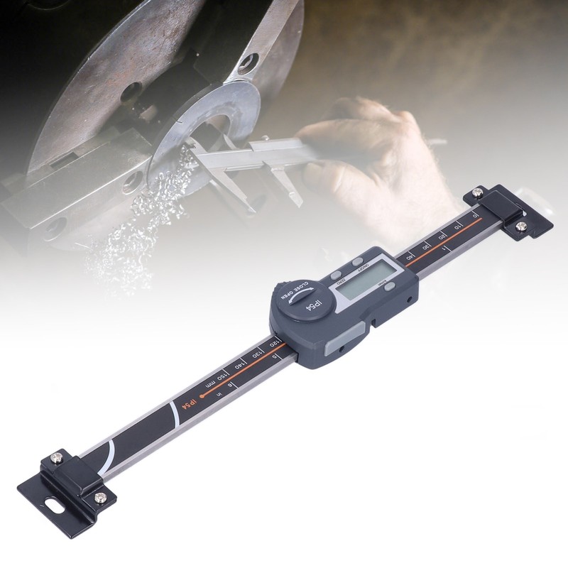 IP54 Horizontal Vernier Caliper LCD Display Digital Linear Scale Measuring