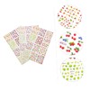 TOVINANNA 3 Sheets Fruit Pattern Nail Art Stickers of Summer