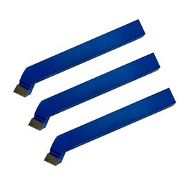 CNC QUALITÄT DIN4972 45° Lathe Tool 10 x 10 mm with Carbide Quality for Steel Pack of 3