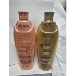 Secret 3 pack pure white rose gold lightening body lotion