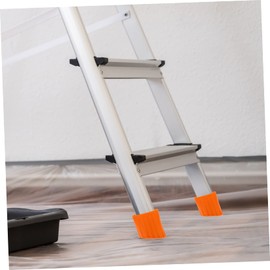 Yardenfun 4pcs Non-Slip Ladder Feet Covers Durable Silicone Pads for Ladder Stability and Floor Protection Bumpers for Wood Tile and Carpet