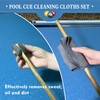 LAKINGO Pool Table Brush Set for Felt, Billiard Table Cleaning