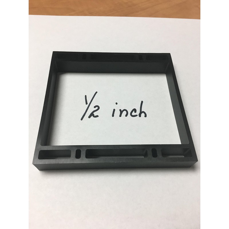 Electrical Box Spacers Double Gang 1/2 inch 5 pack