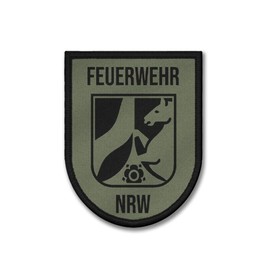 Copytec Patch Fire Brigade Country NRW Coat of Arms Camouflage West State Rose Ross 42660