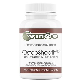 Vinco's - OsteoSheath4 with Vitamin K2 - 180 Capsule by Vinco