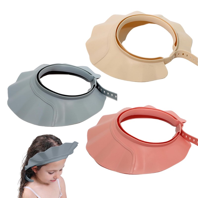 Protector para Lavado de Cabello para Bebés, 3 Piezas Gorro