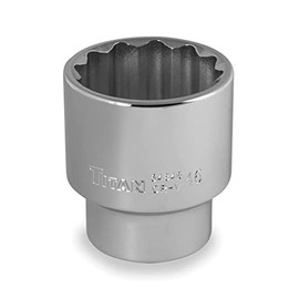 Titan 64846 3/4-Inch Drive x 46mm 12-Point Metric Socket