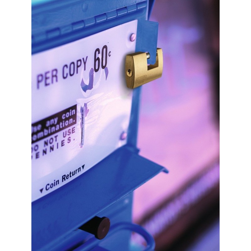 ABUS 82/63 Monoblock Brass Padlock Keyed Different