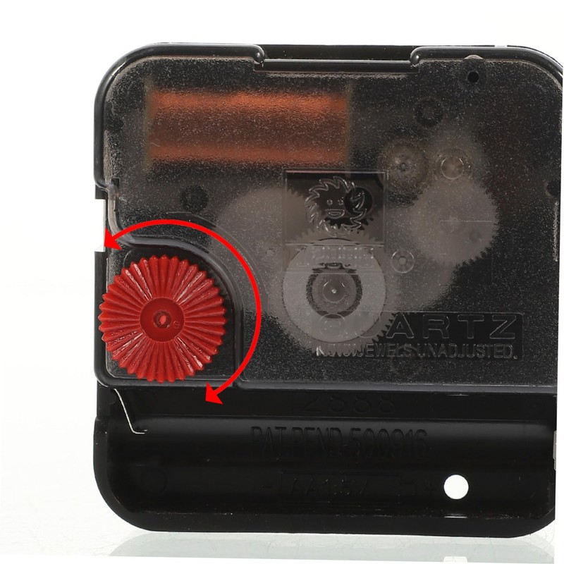 TEHAUX Silent Sweep Quartz Clock Movement Mechanism Kit for DIY