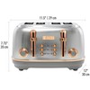Haden Heritage 4 Slice Wide Slot Stainless Steel Toaster with