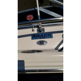 Unbranded SCOUT ABACO EMBLEM-18 Ga. 304 S/S Mirrored Finish