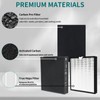 True HEPA Replacement Filter for Honeywell HPA5300B HPA5350 PowerPlus HPA3300