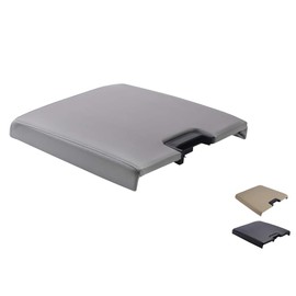 VeCarTech Center Console Lid Kit with Latch Compatible with 2007-2013 Chevy Tahoe/Avalanche/2008-2014 Silverado/GMC Yukon(XL)/Sierra 1500/2500/3500 Center Console Cover Repair Kit OEM 20864151(Gray)