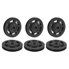 sourcing map 6Pcs 96mm Bearing Pulley Wheel Cable Fitness Equipment Accessories for Gym Equipment