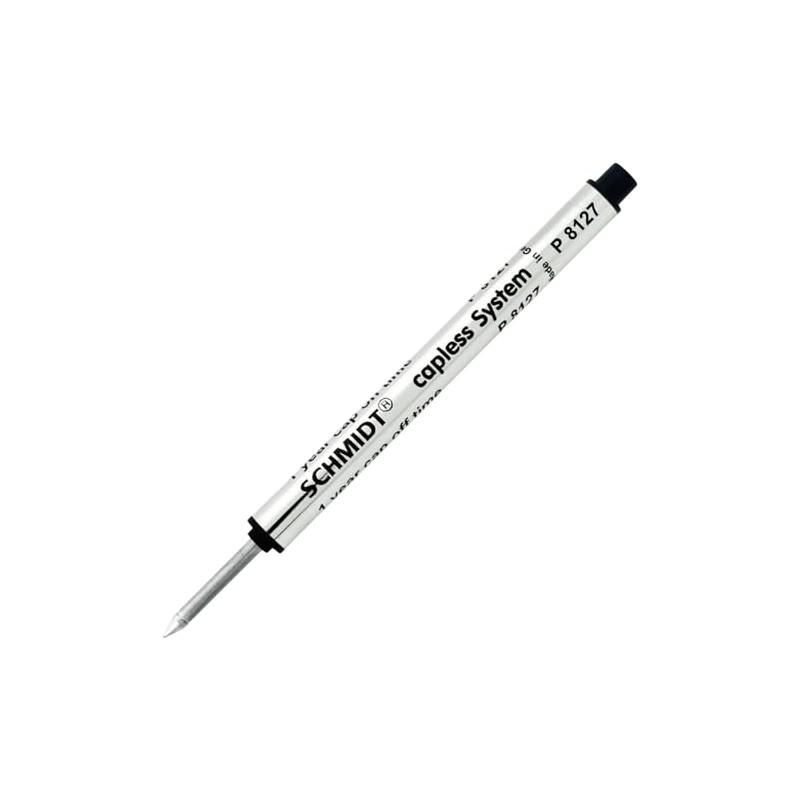 Schmidt P8127 Short Capless Rollerball - Black Ink