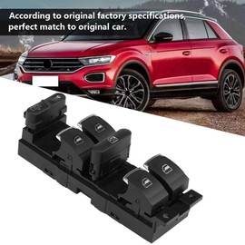 Interruptor De Ventana Para Jetta Clasico,Interruptor principal de ventana,Control de interruptor principal de panel de ventana de puerta de coche para GTIB5 MK4 1J4959857