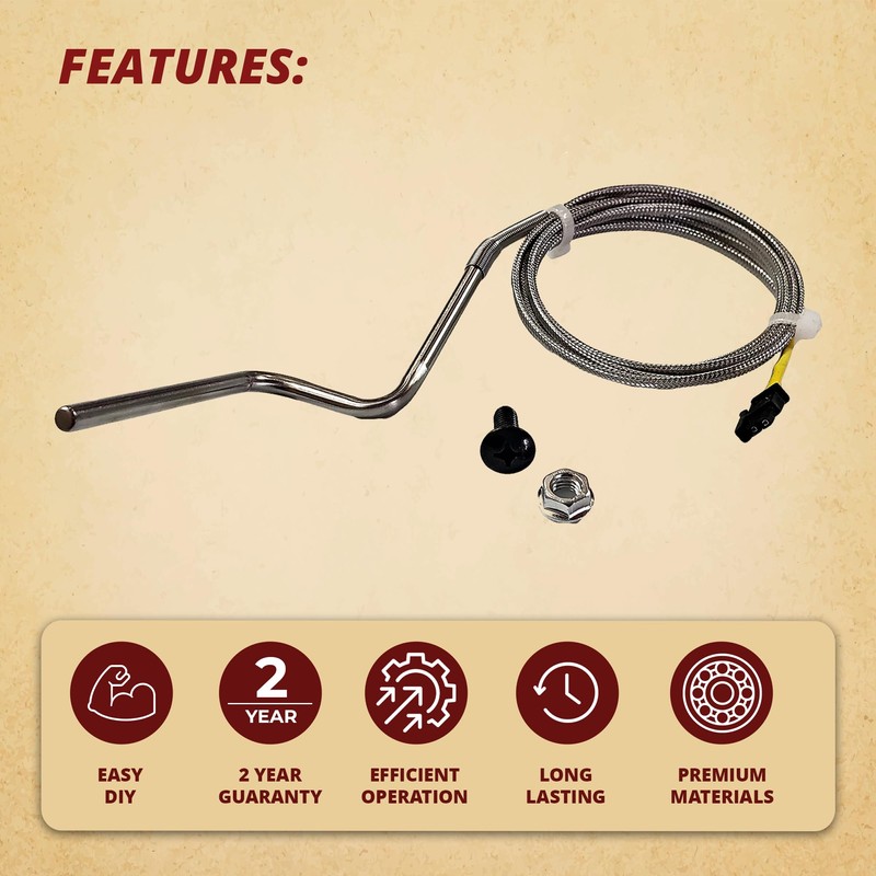 Quadrafire Thermocouple K for the Mt Vernon AE Freestanding &