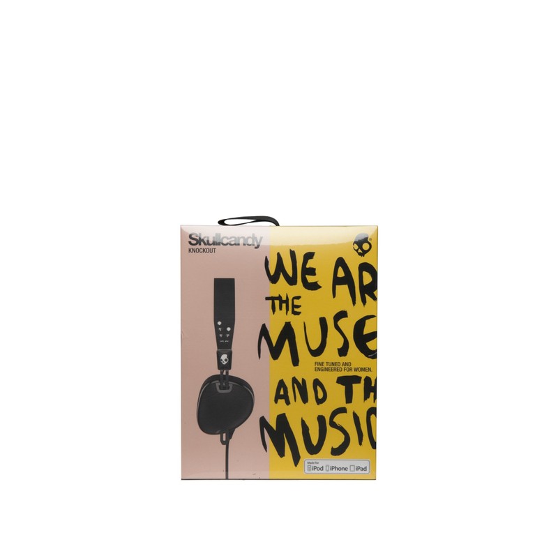 Skullcandy S5AVGM-400 Knockout Women's On-Ear Headphones with Mic & Remote,