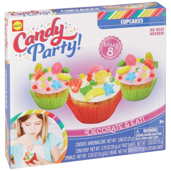 Alex Candy Party Cupcakes Kids Art and Craft Activity