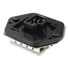 QUARKZMAN HVAC Resistor Blower Motor Fits Mitsubishi Lancer Black Pack