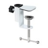 PATIKIL 0.47" Hole Dia. Desk Clamp, Aluminum Alloy Bracket Universal
