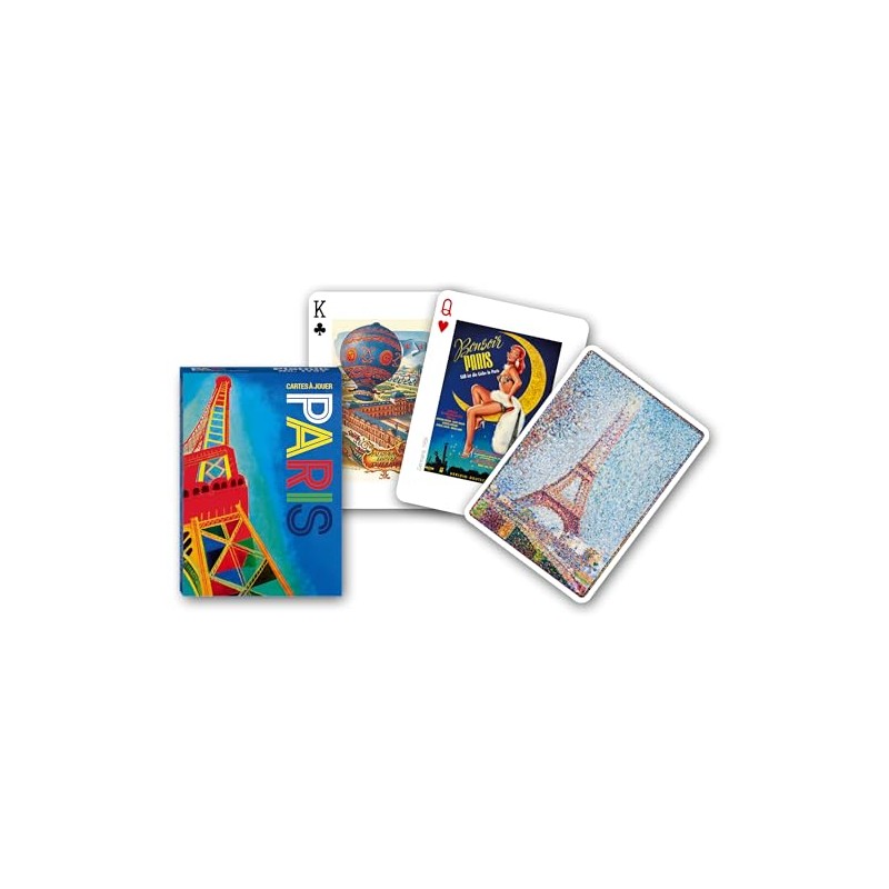 Piatnik Paris Card Game 54 Sheets