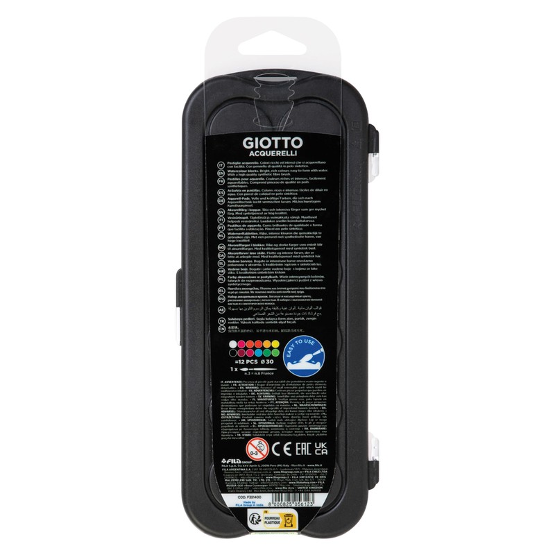 Giotto - Fluorescent Watercolour Paints Neon F351400