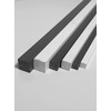 PVC Square Bar 30 x 30 mm Long 1000 mm