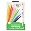 Graph' It Brush gi80110 Essential Assorted Colours (Set of 12