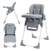 GarveeLife Baby High Chair, Adjustable Infant Highchairs with Removable Tray