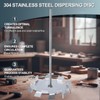 Silkfly 2 Pcs 304 Stainless Steel Dispersing Disc, Dia 150mm/5.9"