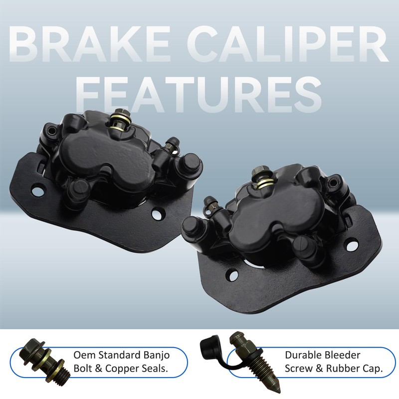 M MATI Rear Left & Right Brake Caliper Set for