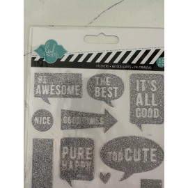 Heidi Swapp Stickers 18PC Phrases In Quote Good Times The Best Nice Scrapbooking