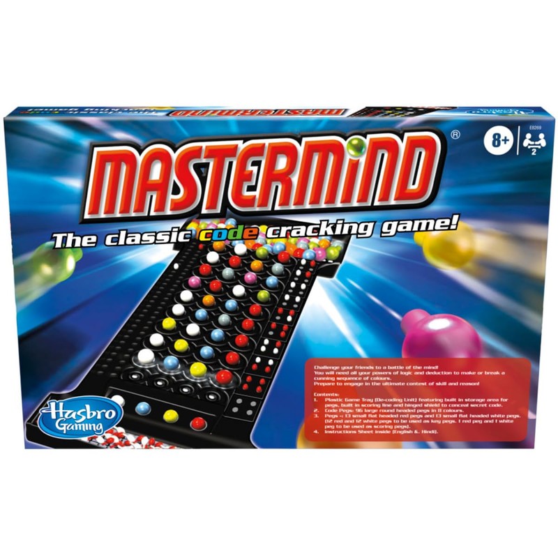 Hasbro Mastermind The Classic Code Cracking Game For Ages 8