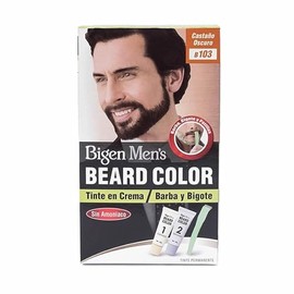 Bigen Tinte en Crema Para Barba y Bigote Men'S Beard Color Castano Oscuro